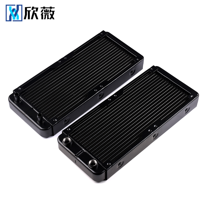 水冷排散热器电脑cpu显卡降温DIY美容仪散热水冷排90/120/240/360 - 图2