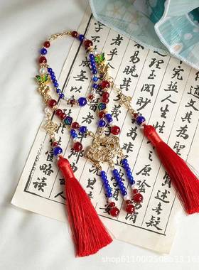 古风汉服娃娃饰品bjd玩偶璎珞装扮项链三分娃复古迷你璎珞配饰品