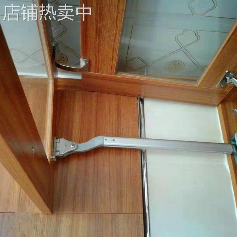 新款德国科技上翻折叠门液压缓冲支撑杆重型随意停上移门橱柜配件 - 图2
