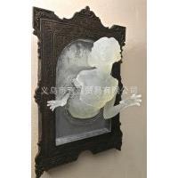 独立站魔镜幽灵门挂件居家装饰跨境树脂工艺品幽灵门男女夜光