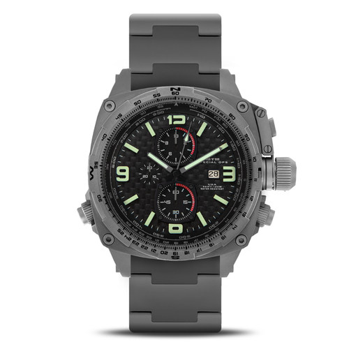 美国MTM眼镜蛇碳露米色表盘男休闲小众防水电子手表男 战术手表 - 图0