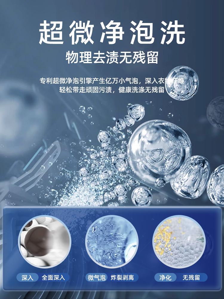 水魔方小天鹅滚筒洗衣机热泵烘干机10公斤家用洗烘套装除菌v88+36 - 图0