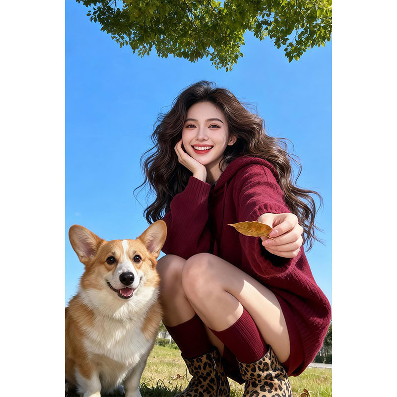 2026超火冬装一整套独特漂亮慵懒风软糯毛衣休闲短裤时尚两件套装,淘宝优惠券,粉丝福利购,淘宝优惠卷