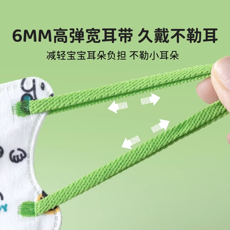 儿童3d立体口罩婴儿专用医用外科儿童0-3岁新生婴幼儿专用秋冬款