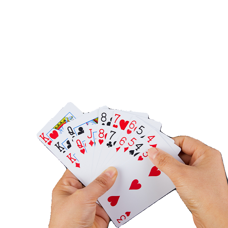 塑料扑克双面磨砂防水防折高档塑料扑克梭桥牌斗地主塑料牌扑克牌 - 图3