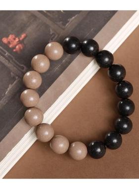 藏香司古法合香系列【太极】黑+白龙涎纯手工1.2MM手串天然材