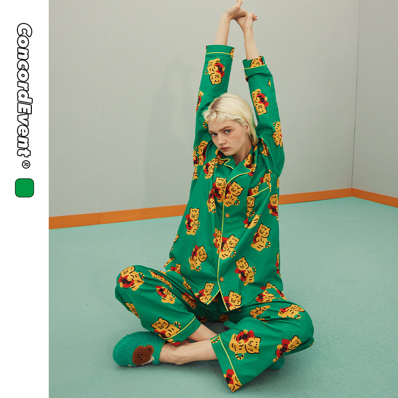 concordevent春季新品卡通男女睡衣 concordevent睡衣/家居服套装