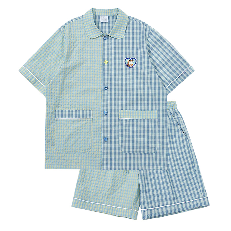 concordevent夏国潮牌情侣短袖睡衣 concordevent睡衣/家居服套装