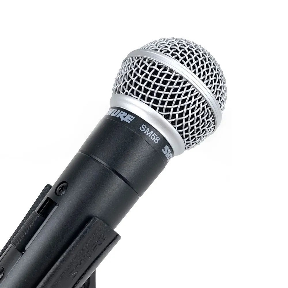 Shure/舒尔 SM58S直播舞台表演出K歌专业话筒动圈有线通用麦克风 - 图0