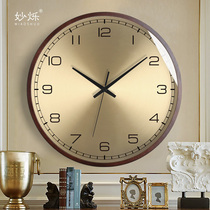 High-end light extravagant hanging clock living room table high-end wall-mounted wall clock 2023 new net red minimalist modern high sense