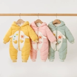 Детский утепленный пуховик, детское стеганое удерживающее тепло боди для выхода на улицу