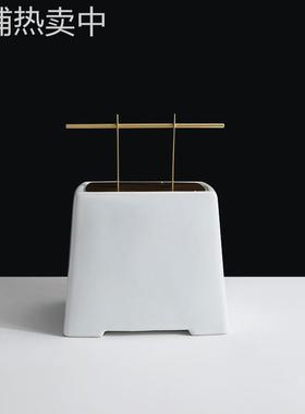 简约新中式创意摆件样板间家居客厅电视柜橱窗书房售楼处装饰摆件