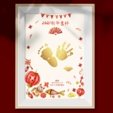 Оригинальные детские отпечатки рук и ног для новорожденных для младенца, сувенир, фоторамка, делается под заказ