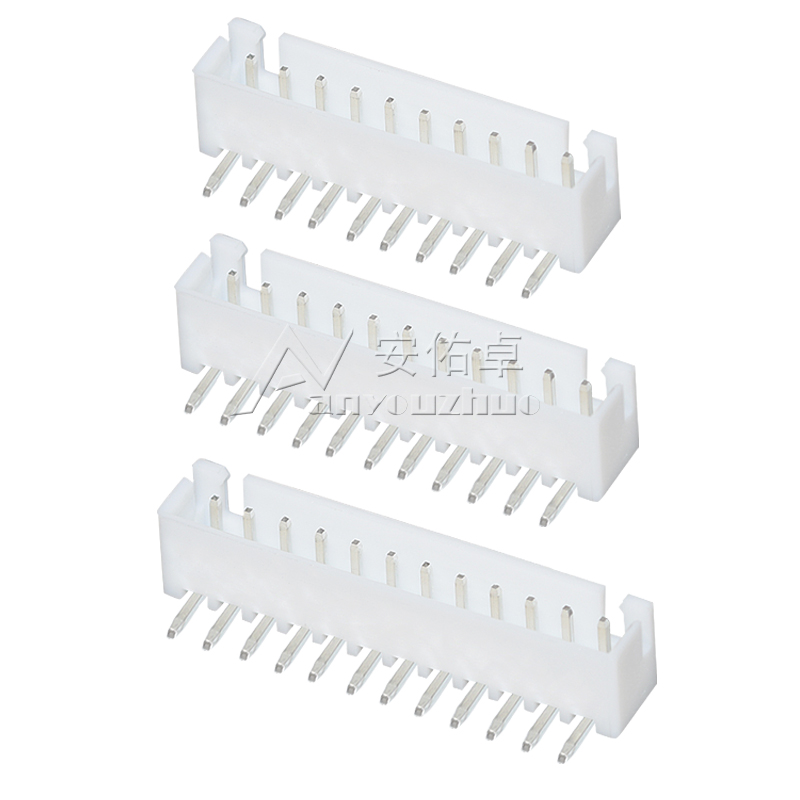 弯针座XH2.54mm间距2P 3 4 5 6 8 10-20Pin 弯脚插座连接器接插件 - 图0