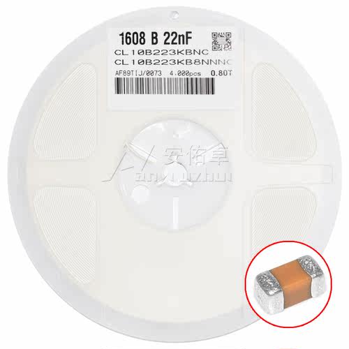 0603贴片电容 223K 50V 22nF ±10% CL10B223KB8NNNC 材质X7R - 图3