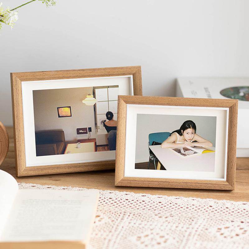 简约枫木木质相框6寸相框创意现代儿童照婚纱照摆台装饰挂画,淘宝优惠券,粉丝福利购,淘宝优惠卷