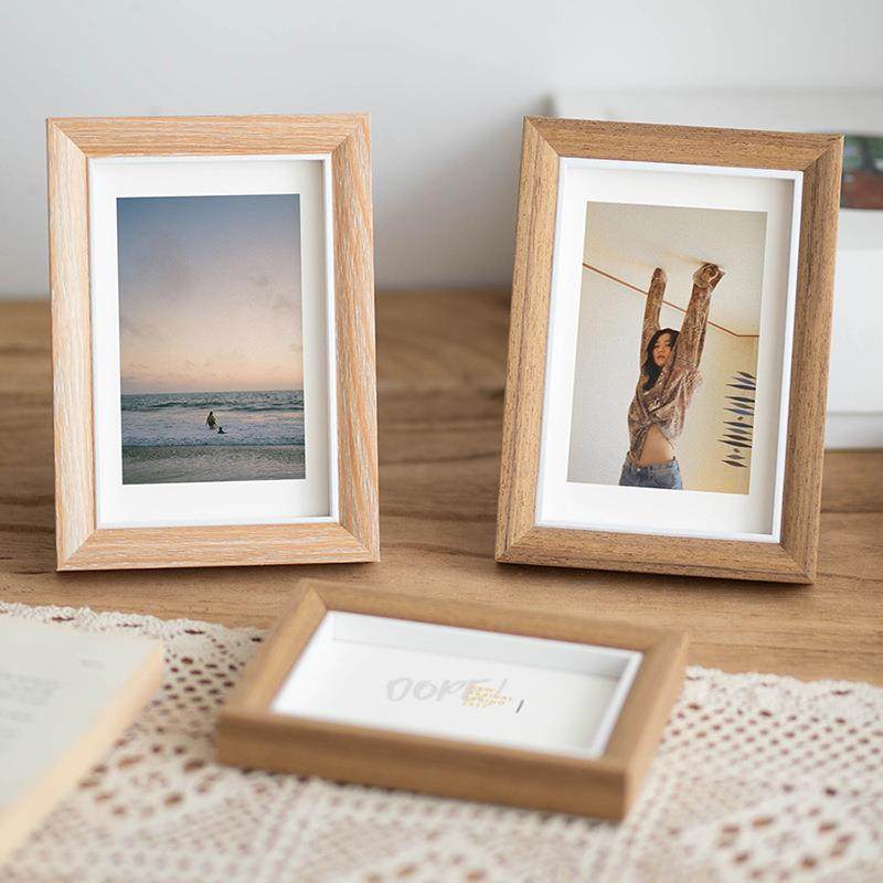 简约枫木木质相框6寸相框创意现代儿童照婚纱照摆台装饰挂画,淘宝优惠券,粉丝福利购,淘宝优惠卷