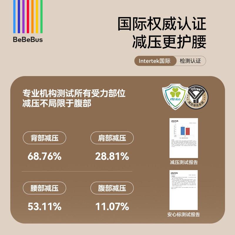 抢先付定！！BeBeBus爆款腰凳轻享家Pro