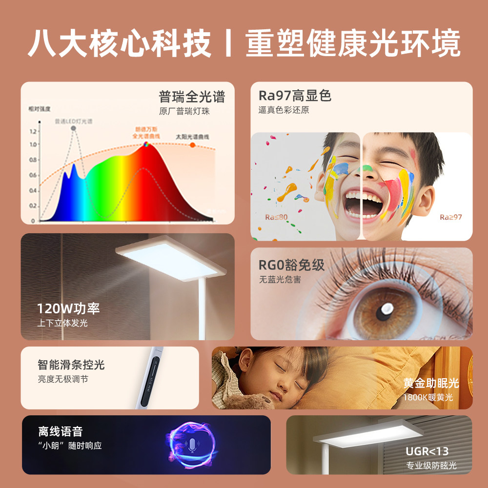 德国LEDVANCE朗德万斯铂学Pro立式台落地灯护眼灯学习专用大路灯,淘宝优惠券,粉丝福利购,淘宝优惠卷