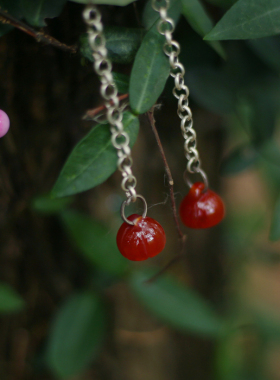 花制作原创设计风云南苗银项链