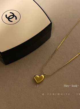 「童话岛」小众爱心项链~