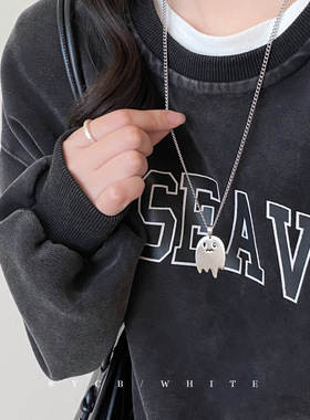 「小幽灵」ins可爱项链！