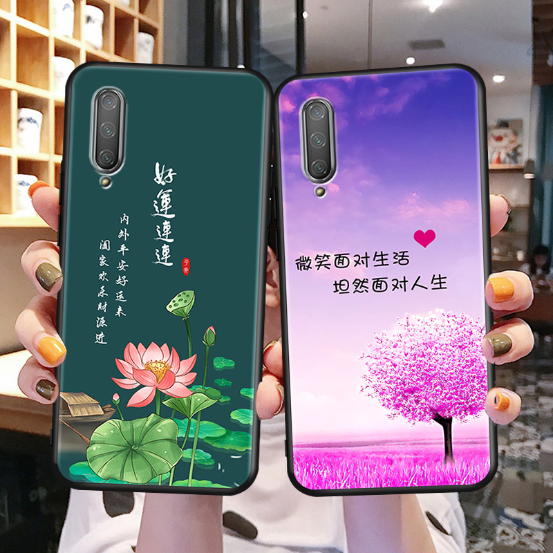 适用小米CC9手机壳mi cc9钢化膜M1904F3BC软硅胶套xiaomicc9防摔保护套MIUICC9彩绘xmcc9卡通MIUI小米CC9气质 - 图0