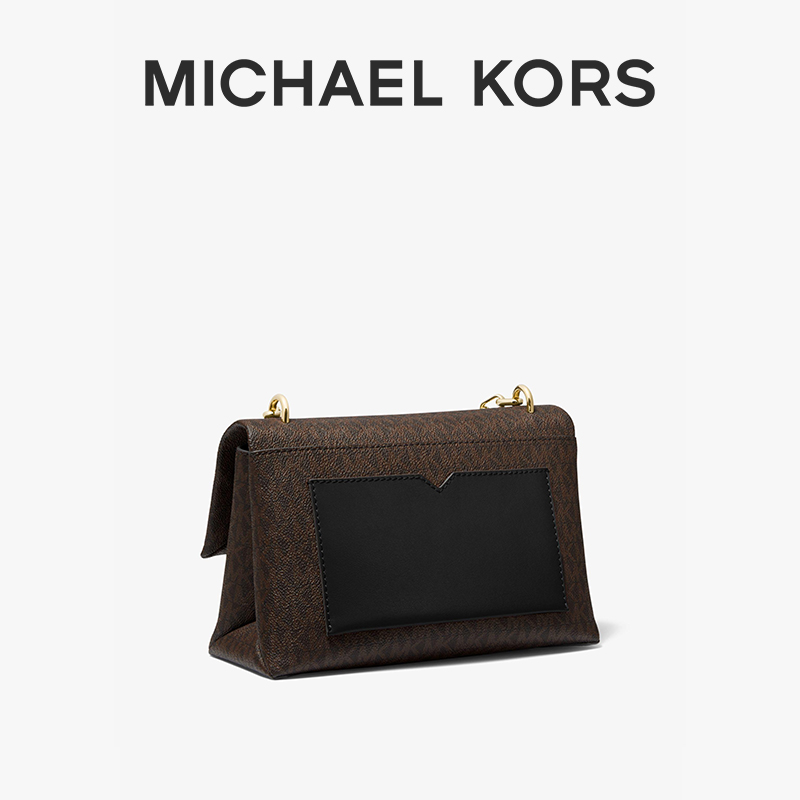 mk cece中号链条老花拼色单肩女包 MICHAEL KORS女士包袋