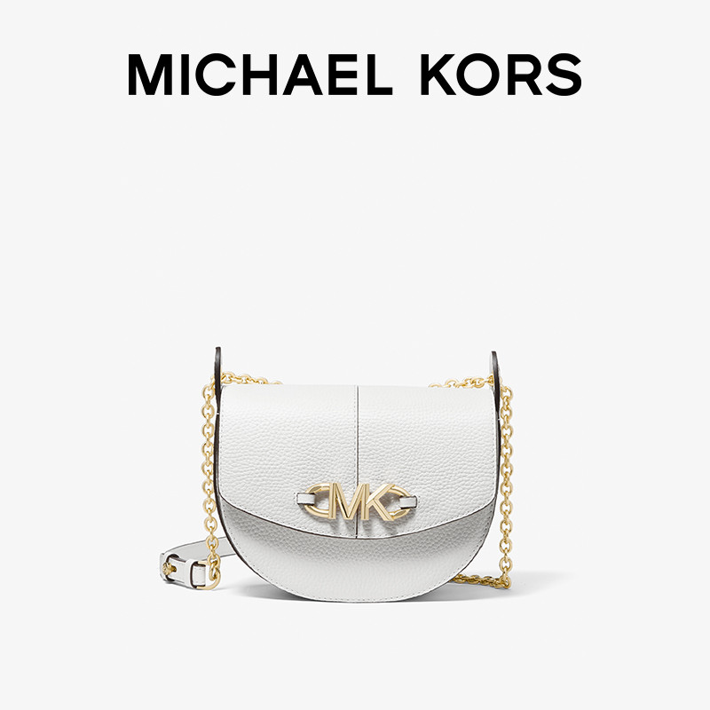 【新年礼物】mk izzy小号皮质马鞍包 MICHAEL KORS女士包袋