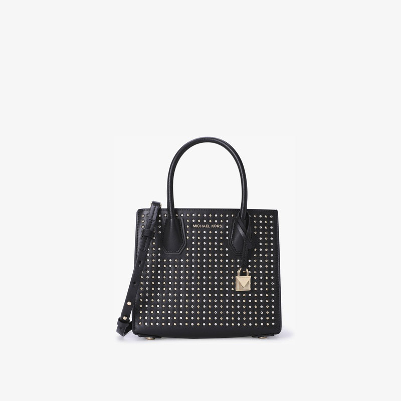 mk mercer小号铆钉风琴斜挎单肩包 MICHAEL KORS女士包袋