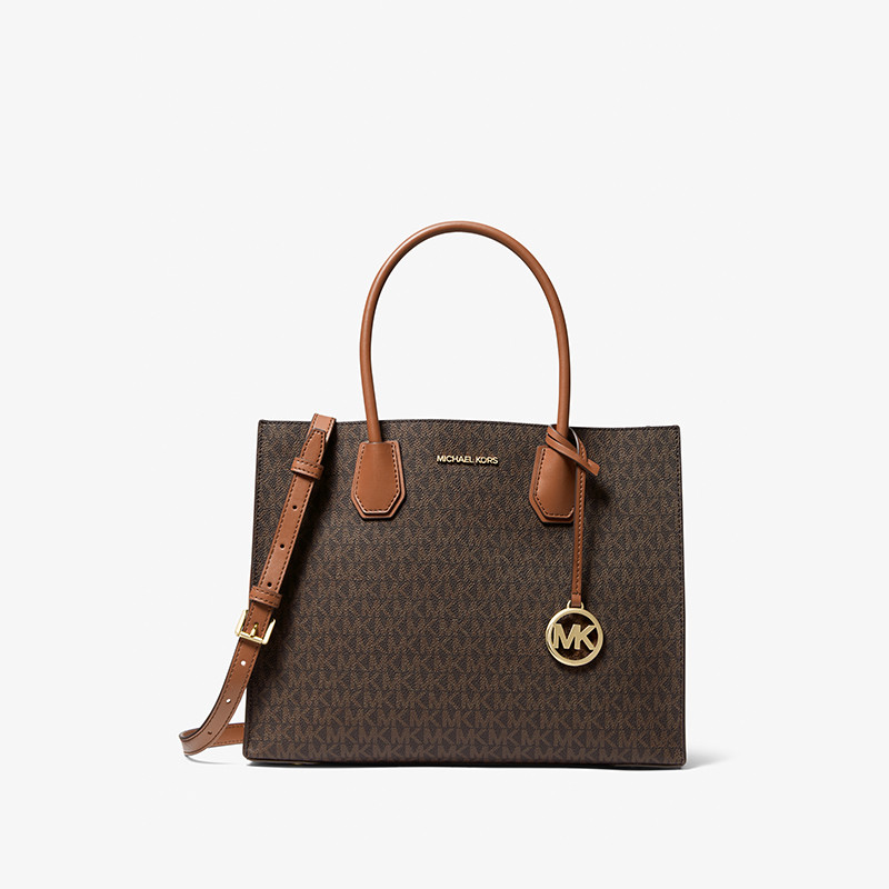 mk经典款mercer大号老花手提包 MICHAEL KORS女士包袋