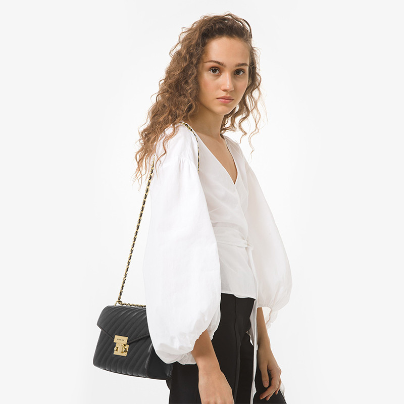 mk rose中号绗缝链条小方包信封包 MICHAEL KORS女士包袋