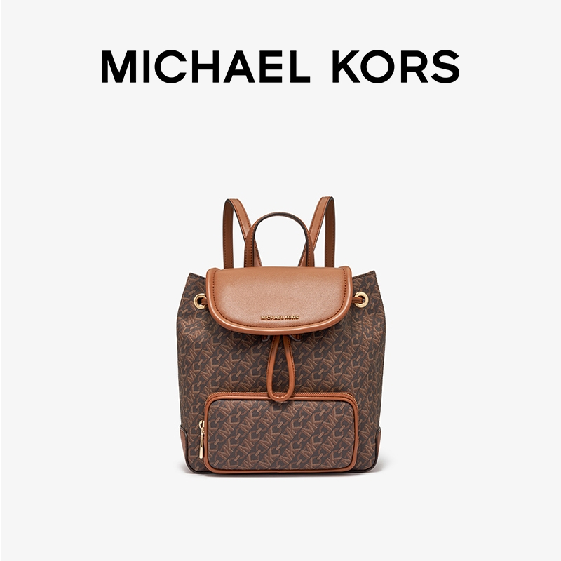 MICHAEL KORS MK Cara 女士小号 Empire 链条双肩包 - 图0
