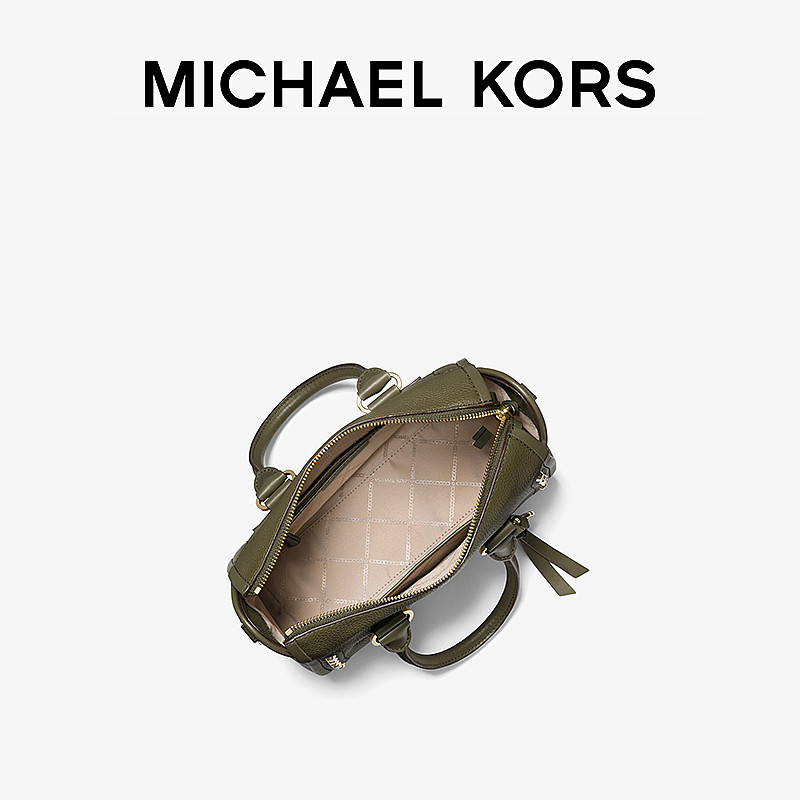 mk carine 2020新款小号皮质机车包 MICHAEL KORS女士包袋