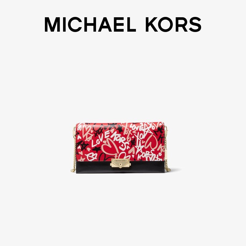mk cece涂鸦款大号迈克高仕斜挎包 MICHAEL KORS女士包袋