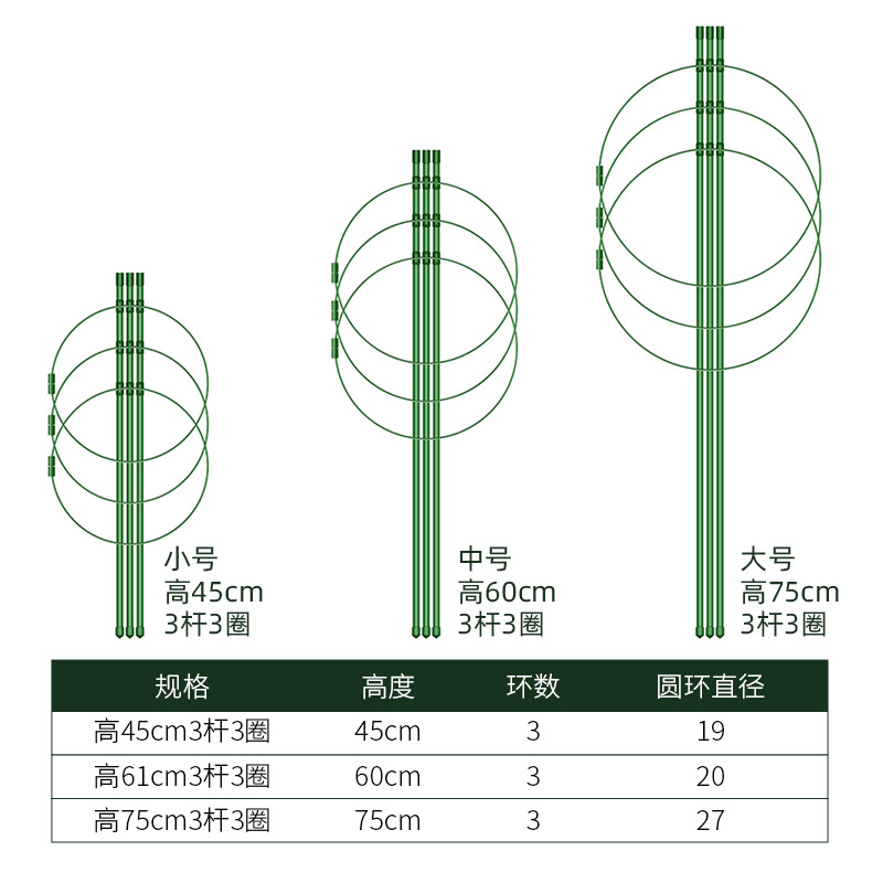 园艺爬藤架子家用花支架室内月季花绿萝植物铁线莲攀爬黄瓜西红柿 - 图1