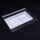Jerry 100 pack transparent file bags
