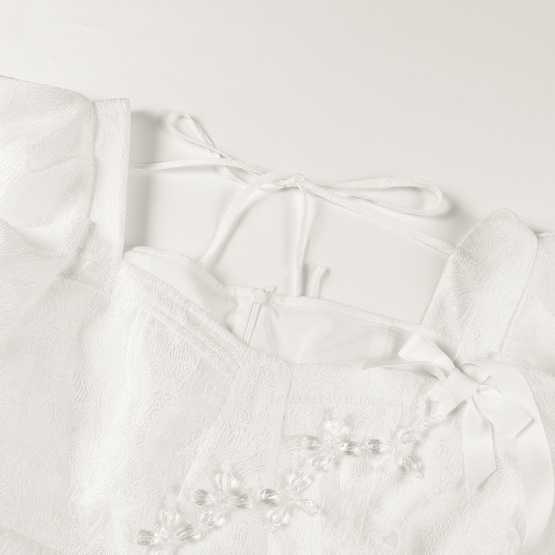 【商场同款】太平鸟时尚夏季连衣裙 太平鸟outlets店连衣裙