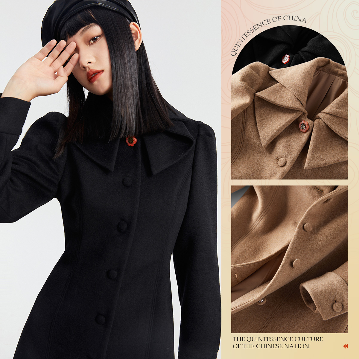 多款式!太平鸟女装时尚潮流设计感连衣裙