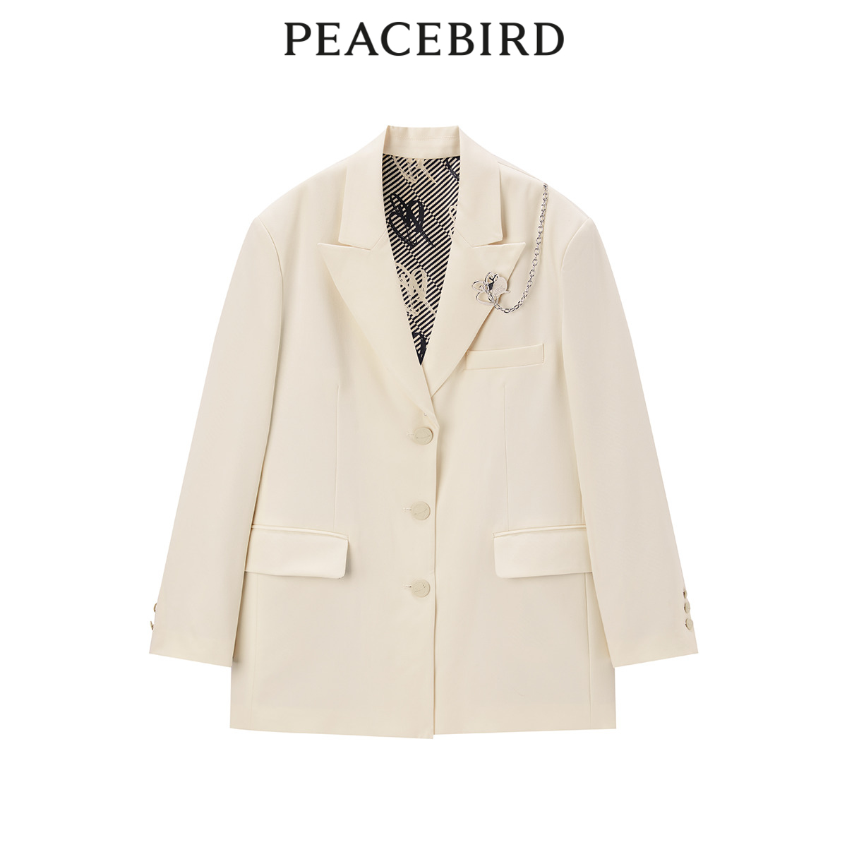 PEACEBIRD 太平鸟 女式时尚休闲潮酷廓形西装外套合集 双重优惠折后￥159包邮 多款可选