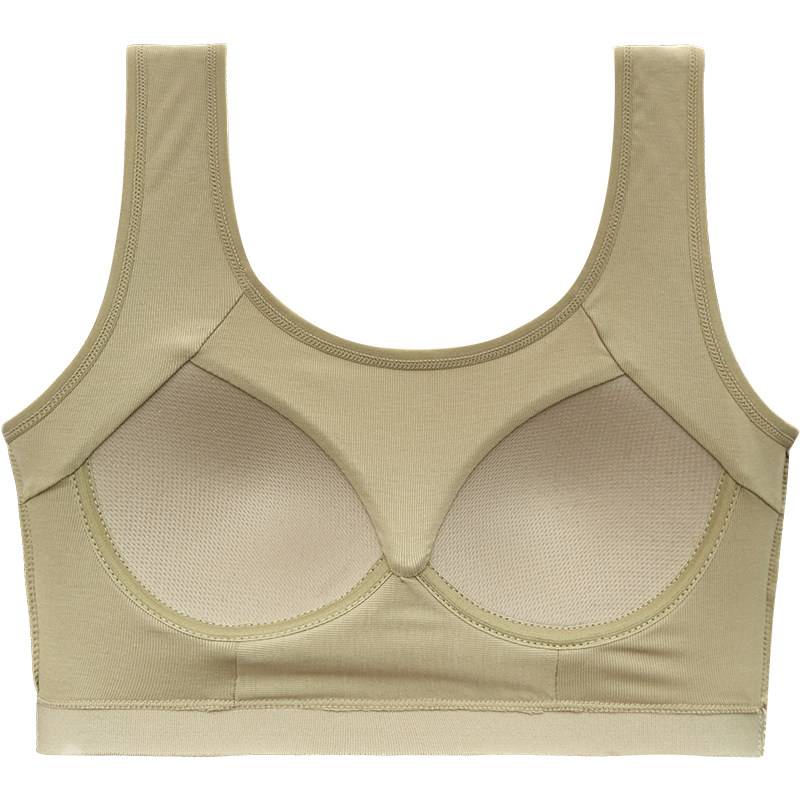 少女定型薄学生一体运动防震文胸 hdvip少女文胸