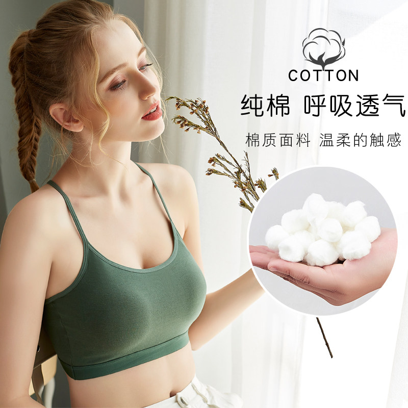 无钢圈上托露背美背性感女少女内衣 hdvip文胸