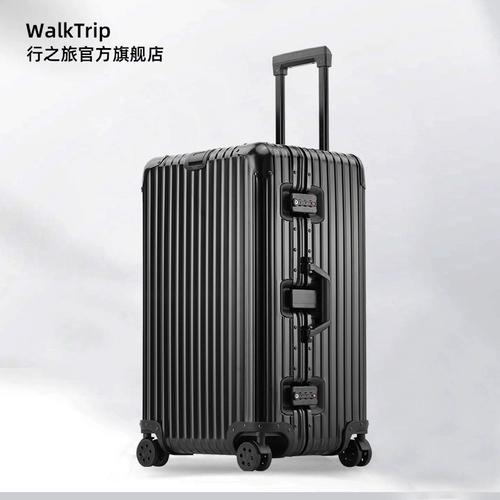 Металлический универсальный вместительный и большой чемодан, увеличенная толщина, алюминиево-магниевый сплав, 32 дюймов