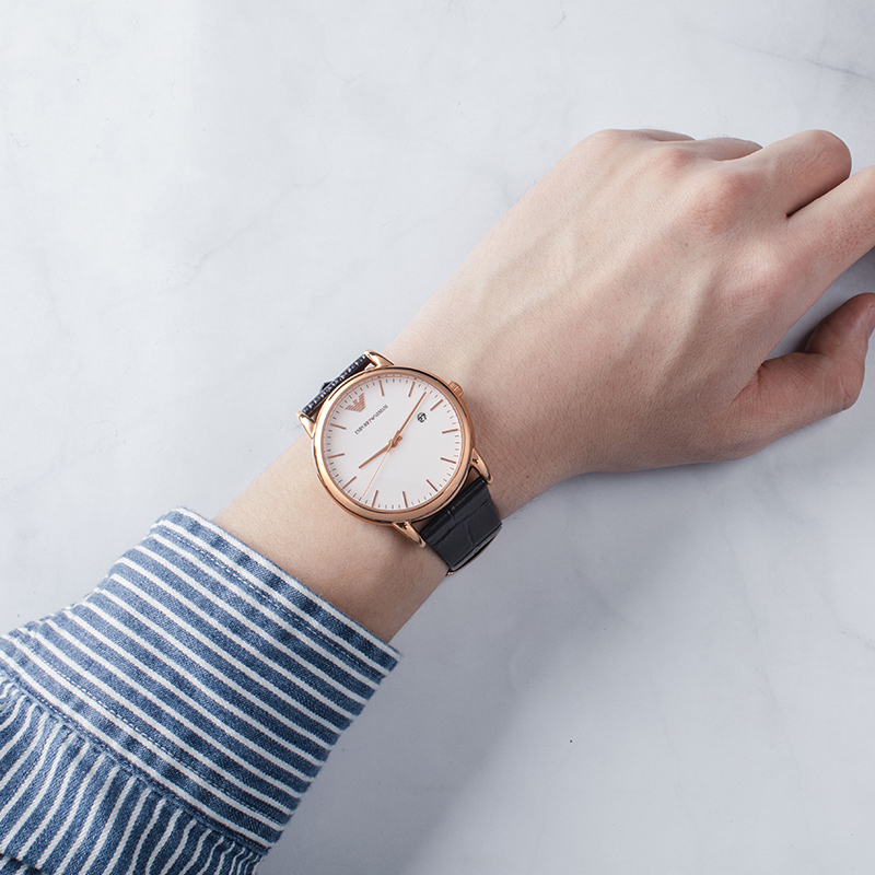 Armani men's watch simple and versatile men's watch AR2502