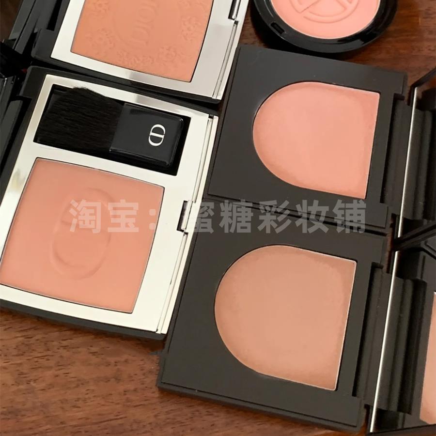 慵懒血色感裸咖色 棕色土橘奶茶色腮红秋冬收缩色亚裔妆Jaden腮棕 - 图1