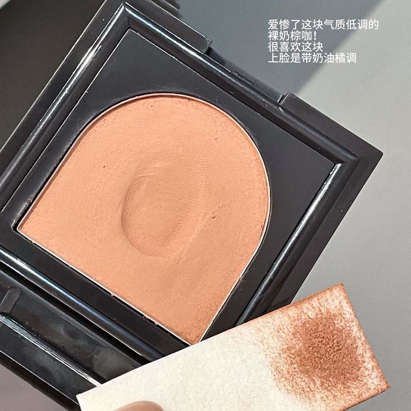 慵懒血色感裸咖色 棕色土橘奶茶色腮红秋冬收缩色亚裔妆Jaden腮棕 - 图3