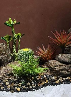 仿真石头PU网红橱窗造景摆件装饰园林庭院假山舞台假石头道具拍照