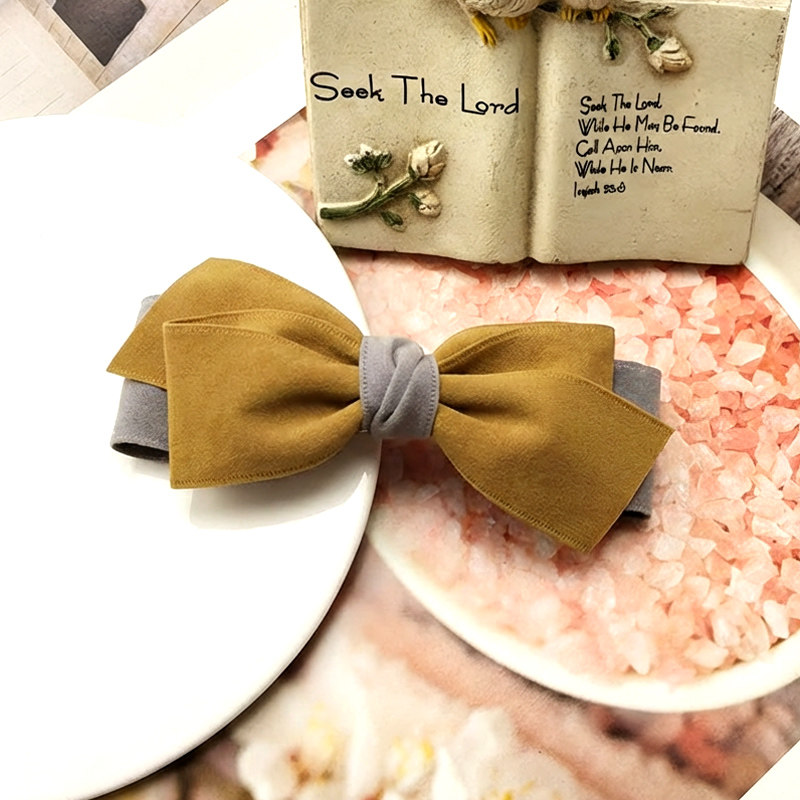 简约日系蝴蝶结发夹网红头饰发饰女弹簧夹顶夹扎马尾丸子头发圈,淘宝优惠券,粉丝福利购,淘宝优惠卷