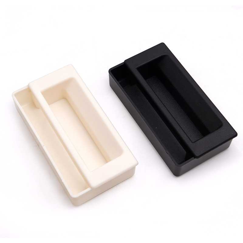 ABS plastic handle embedded chassis iron cabinet door two-in-one invisible buckle rectangular DMK030 handle