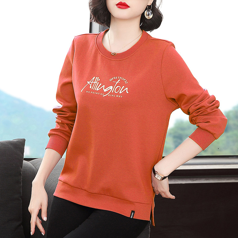 新款休闲加绒加厚中年宽松t恤卫衣 歌思尚卫衣/绒衫